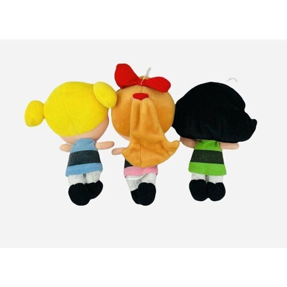 RARE Vintage 1999 Warner Brothers Studio Store PowerPuff Girls Plush Set 3 HTF - Picture 3 of 11